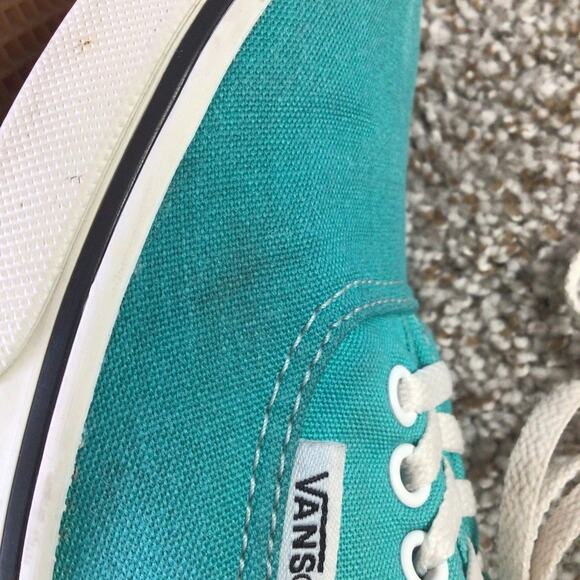 Vans sneakers women's size 8 Turquoise Blue - Picture 10 of 15